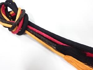 正絹　撚り房　手組帯締め